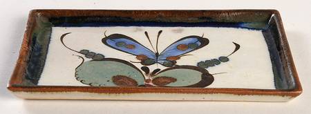 El Palomar Blue 7" Rectangular Tray