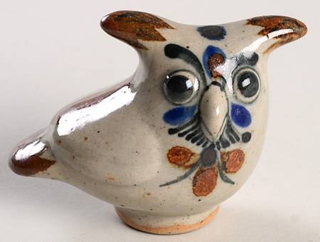 El Palomar Blue Owl Figurine