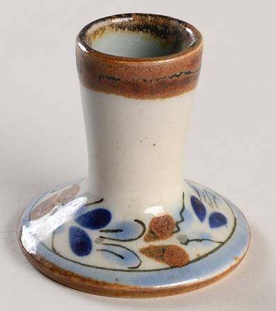 El Palomar Blue 2" Candlestick