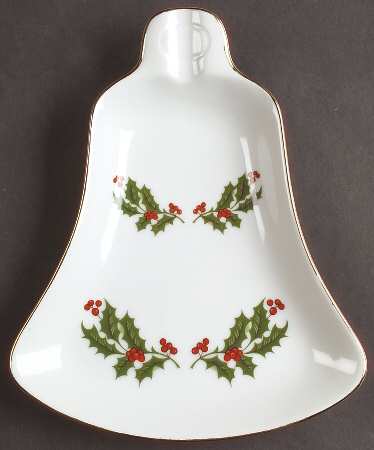 Christmas Holly (Smooth Edge) Spoon Rest/Holder (Holds 1 Spoon)