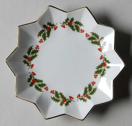 Christmas Holly (Smooth Edge) Bon Bon