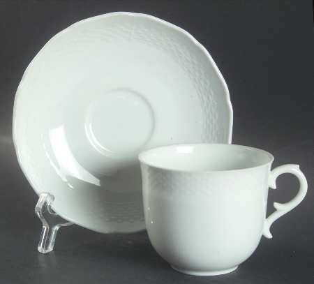 Belvedere Flat Cup & Saucer Set