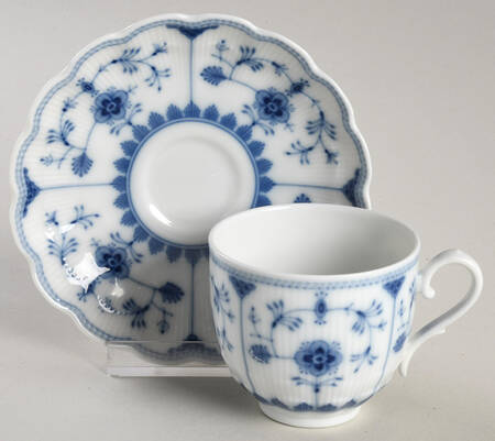Bornholm Flat Demitasse Cup & Saucer Set