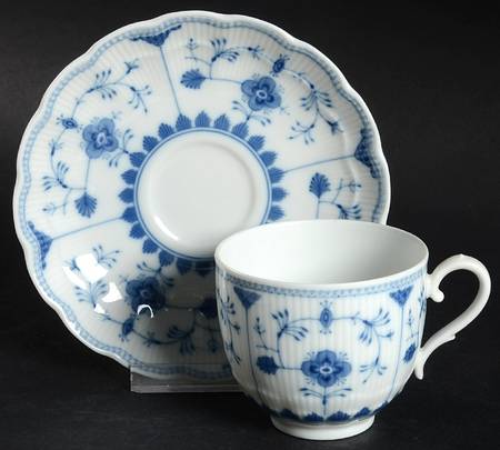 Bornholm Footed Cup & Saucer Set