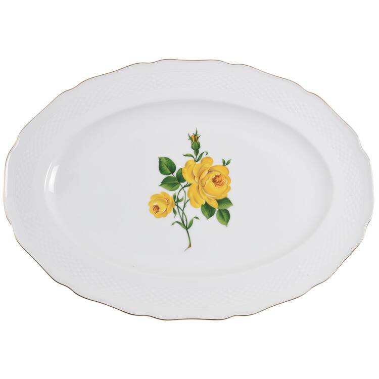 Charlottenburg (Scalloped) 14" Oval Serving Platter by Kaiser