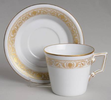 Elektra Flat Cup & Saucer Set by Kaiser