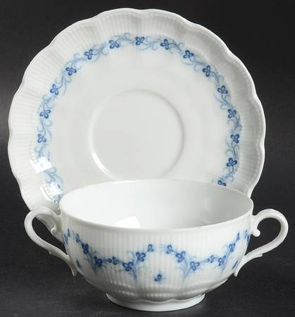 Festival Flat Cream Soup Bowl & Saucer Set
