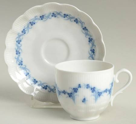 Festival Flat Demitasse Cup & Saucer Set