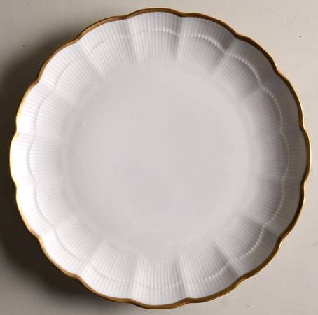 Gold Band Luncheon Plate