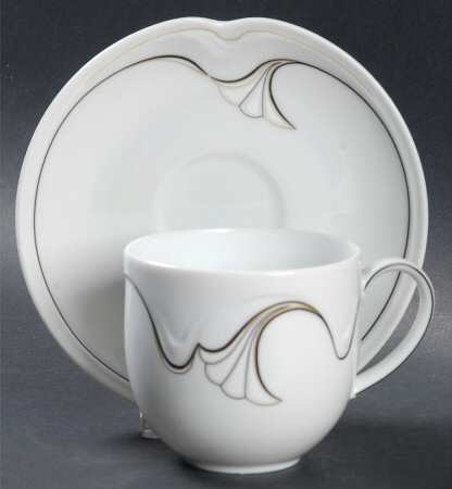 Helsinki Flat Cup & Saucer Set