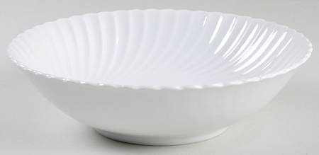 Nicole (Swirl) 7" Round Vegetable Bowl