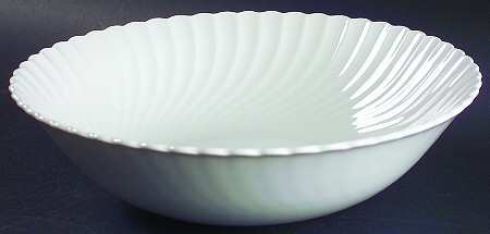 Nicole (Swirl) 9" Round Vegetable Bowl by Kaiser