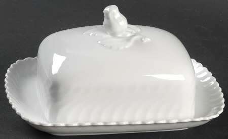 Nicole (Swirl) Square Covered Butter