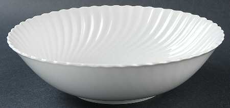 Nicole (Swirl) 9" Round Vegetable Bowl