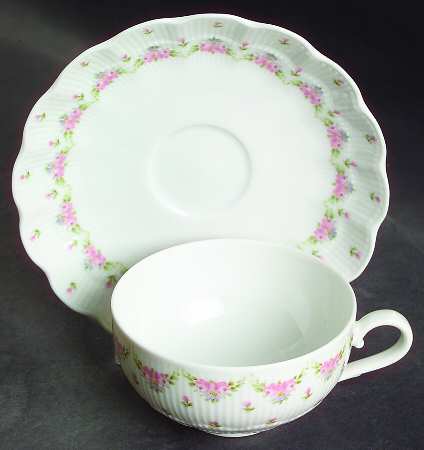 Marseille Flat Demitasse Cup & Saucer Set