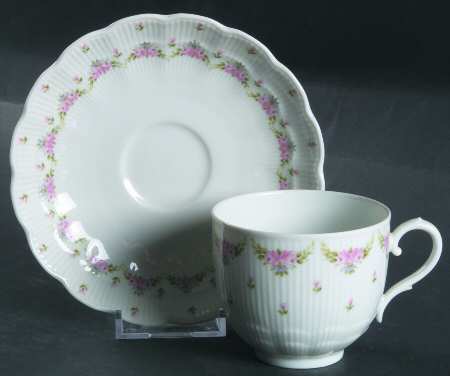 Marseille Footed Cup & Saucer Set by Kaiser