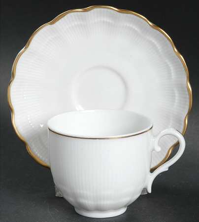 Nizza Flat Demitasse Cup & Saucer Set