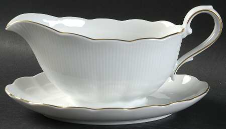 Nizza Gravy Boat with Attached Underplate