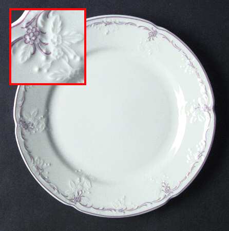Notre Dame Salad Plate