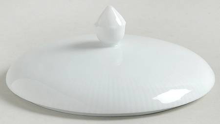 Romantica All White Lid for Cream Soup Bowl
