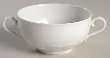 Romantica All White Cream Soup Bowl No Lid