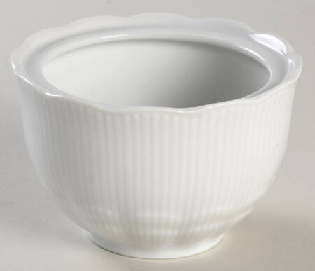 Romantica All White Mini Sugar Bowl No Lid
