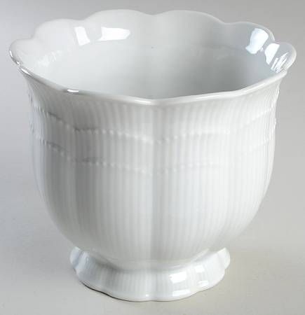 Romantica All White 5" Cachepot