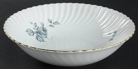 Silver Dawn 9" Round Vegetable Bowl