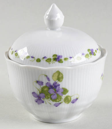Viola Mini Sugar Bowl & Lid