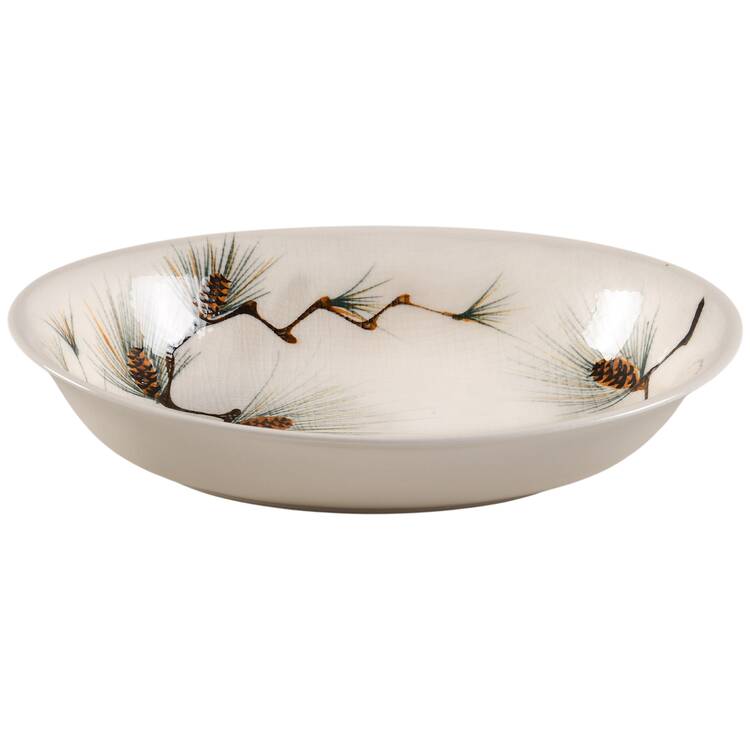 Canyon Pine 10" Oval Vegetable Bowl