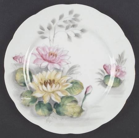 Birthday Floral Series Salad Plate