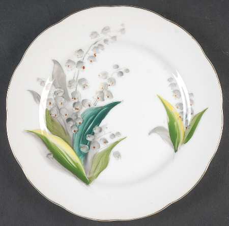 Birthday Floral Series Salad Plate