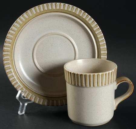Patio Original Flat Cup & Saucer Set
