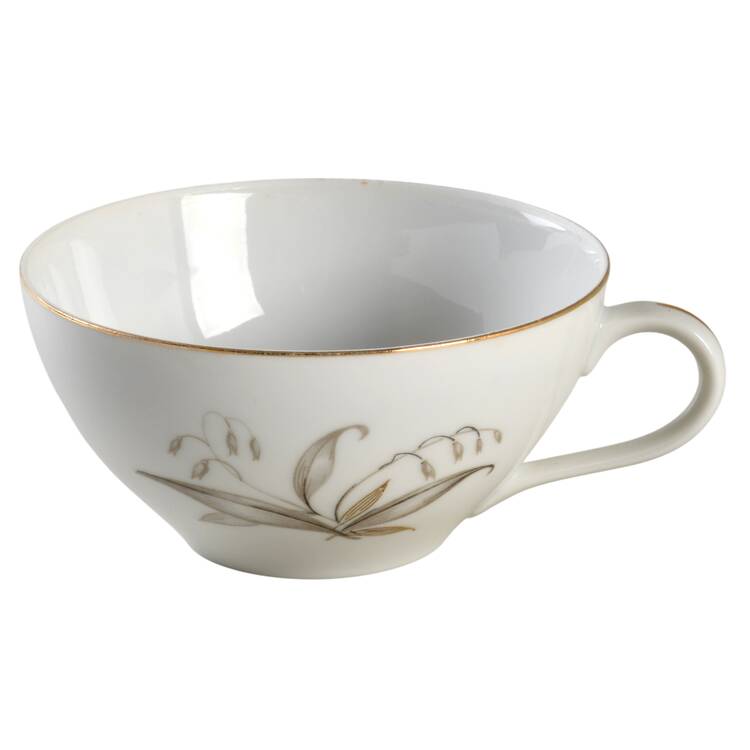 Golden Rhapsody Flat Cup