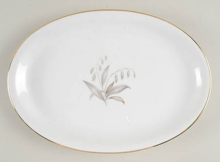 Golden Rhapsody 12" Oval Serving Platter