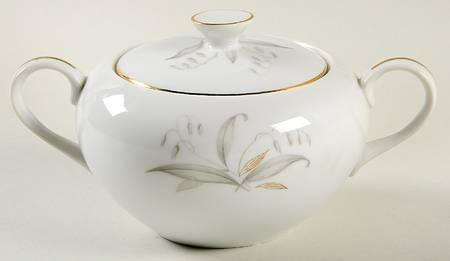 Golden Rhapsody Sugar Bowl & Lid