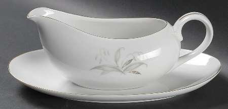 Golden Rhapsody Gravy Boat & Underplate