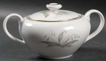 Golden Rhapsody Sugar Bowl & Lid