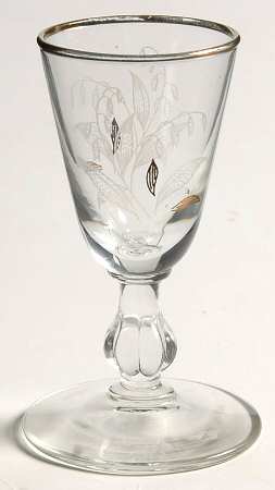 Golden Rhapsody Glassware Cordial