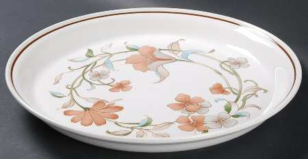 Autumn Swirl Deep Round Platter