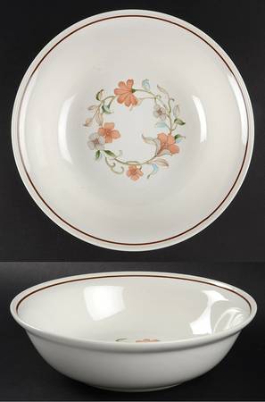 Autumn Swirl 9" Round Vegetable Bowl