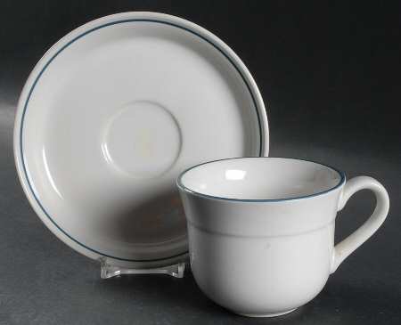 Spring Delight Flat Cup & Saucer Set
