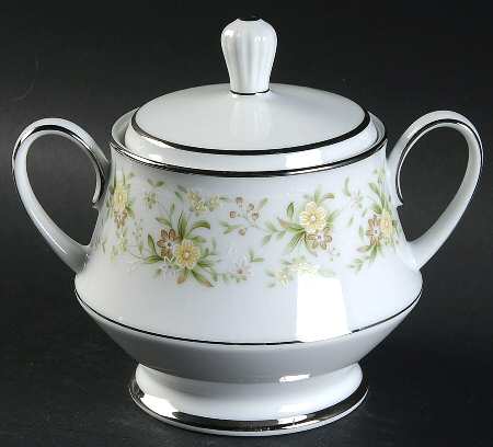 Spring Sonnet Sugar Bowl & Lid