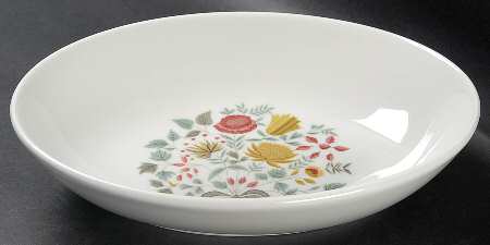 Strawflower 8" Oval Vegetable Bowl