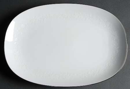 Venetian Lace 13" Oval Serving Platter