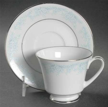 Wisteria Footed Cup & Saucer Set