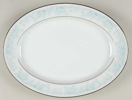 Wisteria 13" Oval Serving Platter