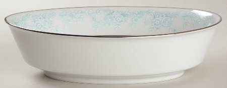Wisteria 9" Oval Vegetable Bowl