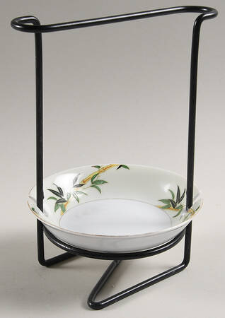 Bali Hai 8"-8 1/4" Salad Serving Set/Utensil Holder  HC