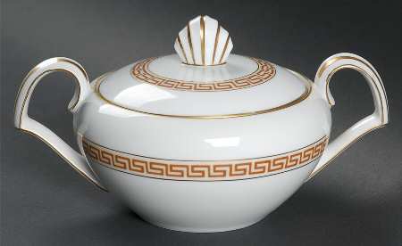 Corinth Sugar Bowl & Lid